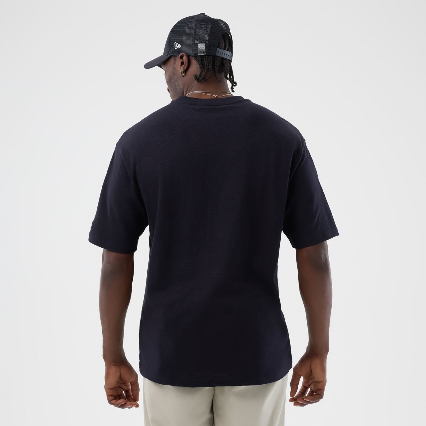 Camiseta New Era Regular  Los Angeles Dodgers  Marinho Azul Marinho 2