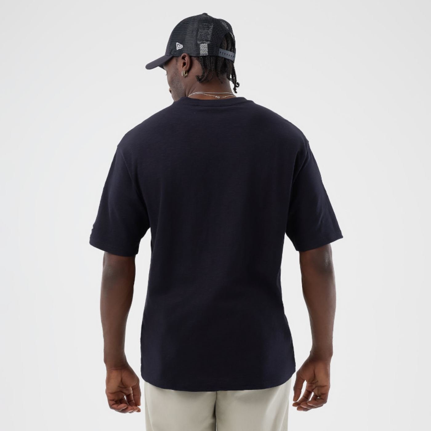Camiseta New Era Regular  Los Angeles Dodgers  Marinho Azul Marinho 3