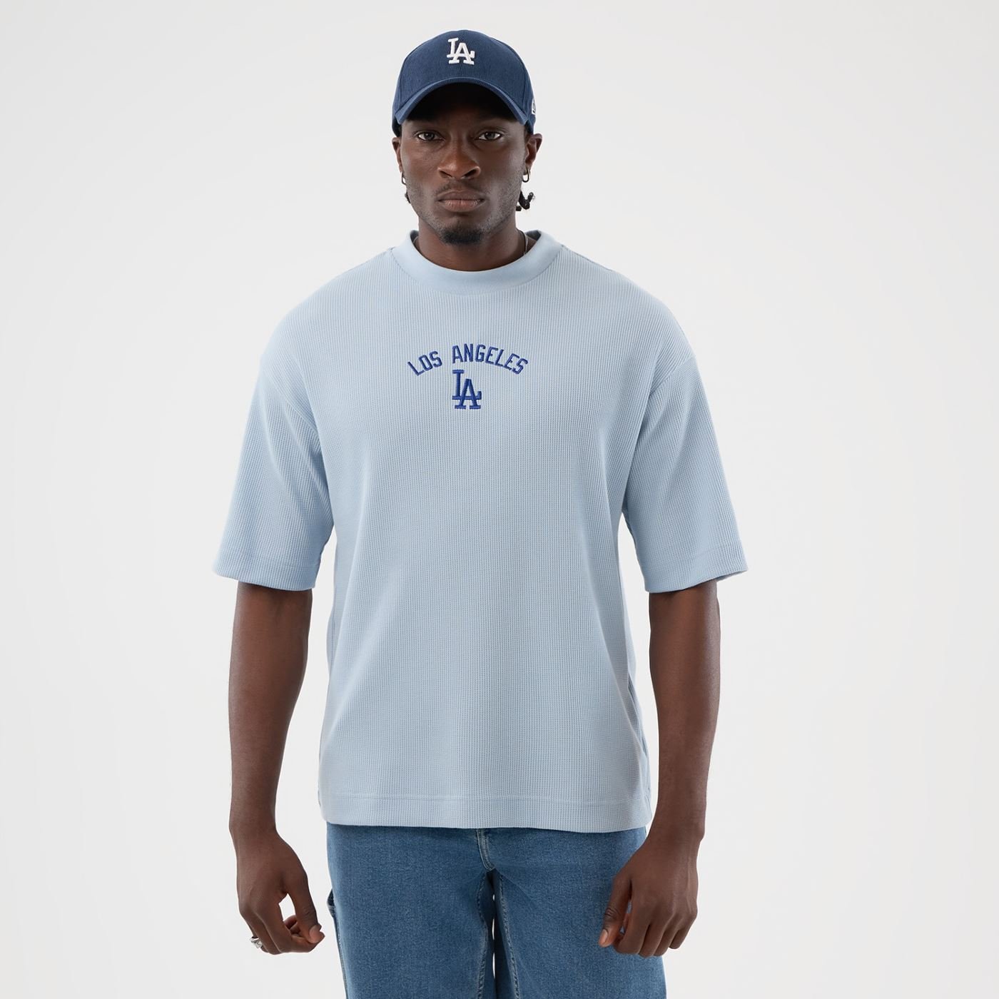 Camiseta New Era Regular  Los Angeles Dodgers  Azul
