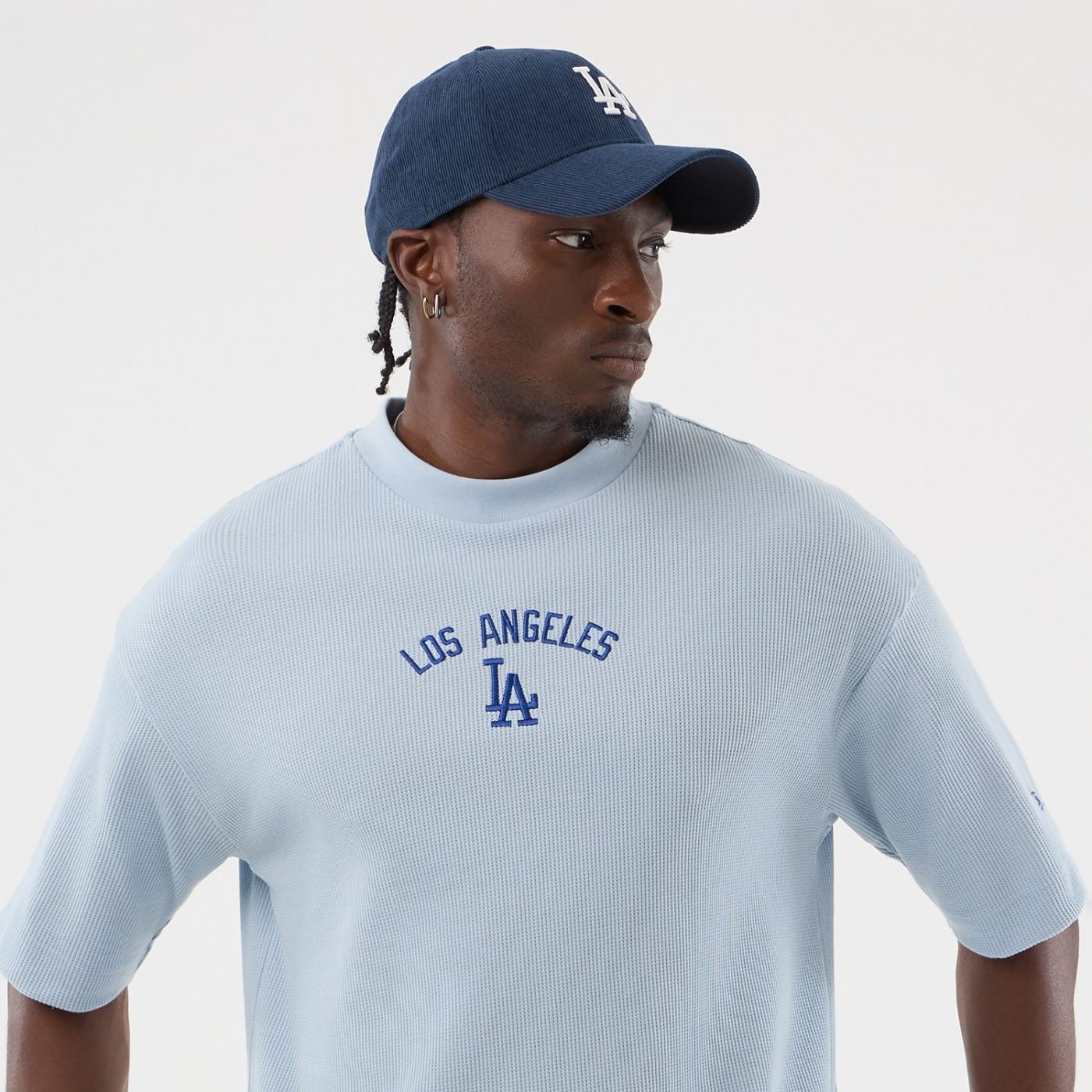 Camiseta New Era Regular  Los Angeles Dodgers  Azul Azul 2