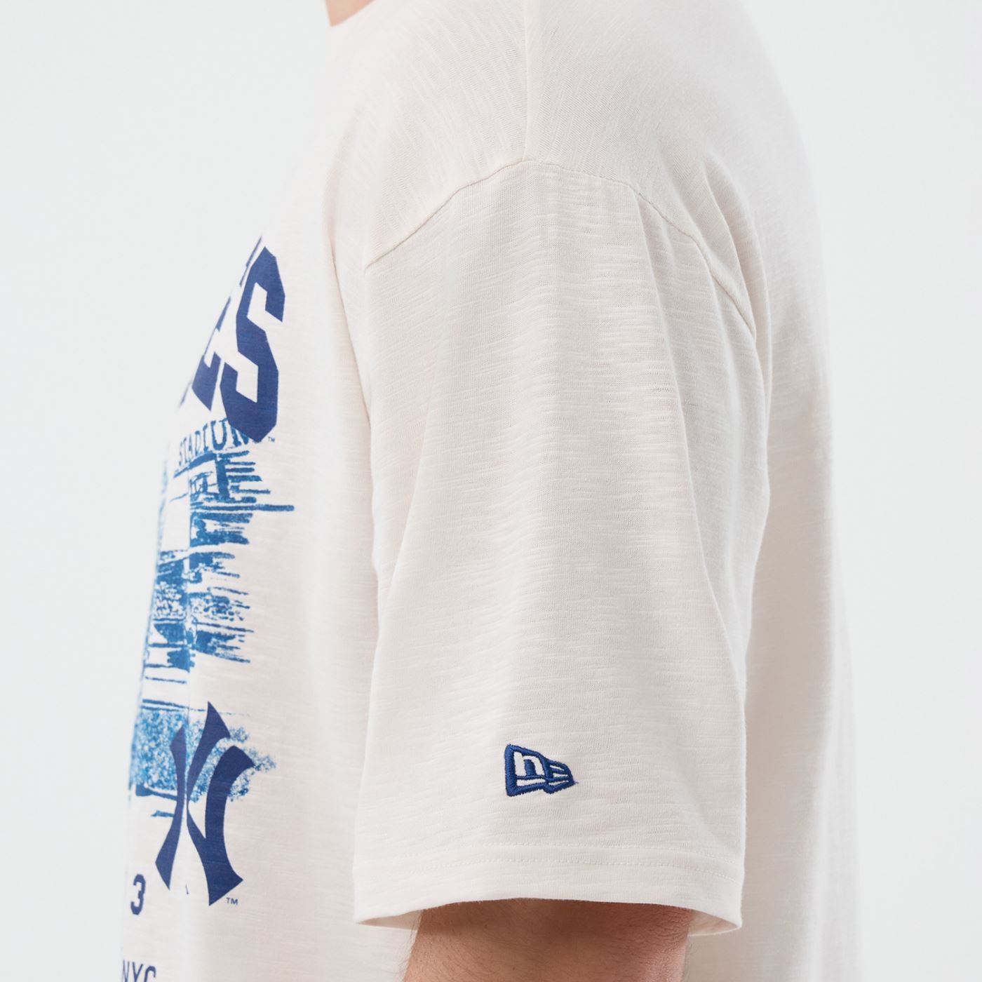 Camiseta New Era Regular  New York Yankees Branco Branco 4