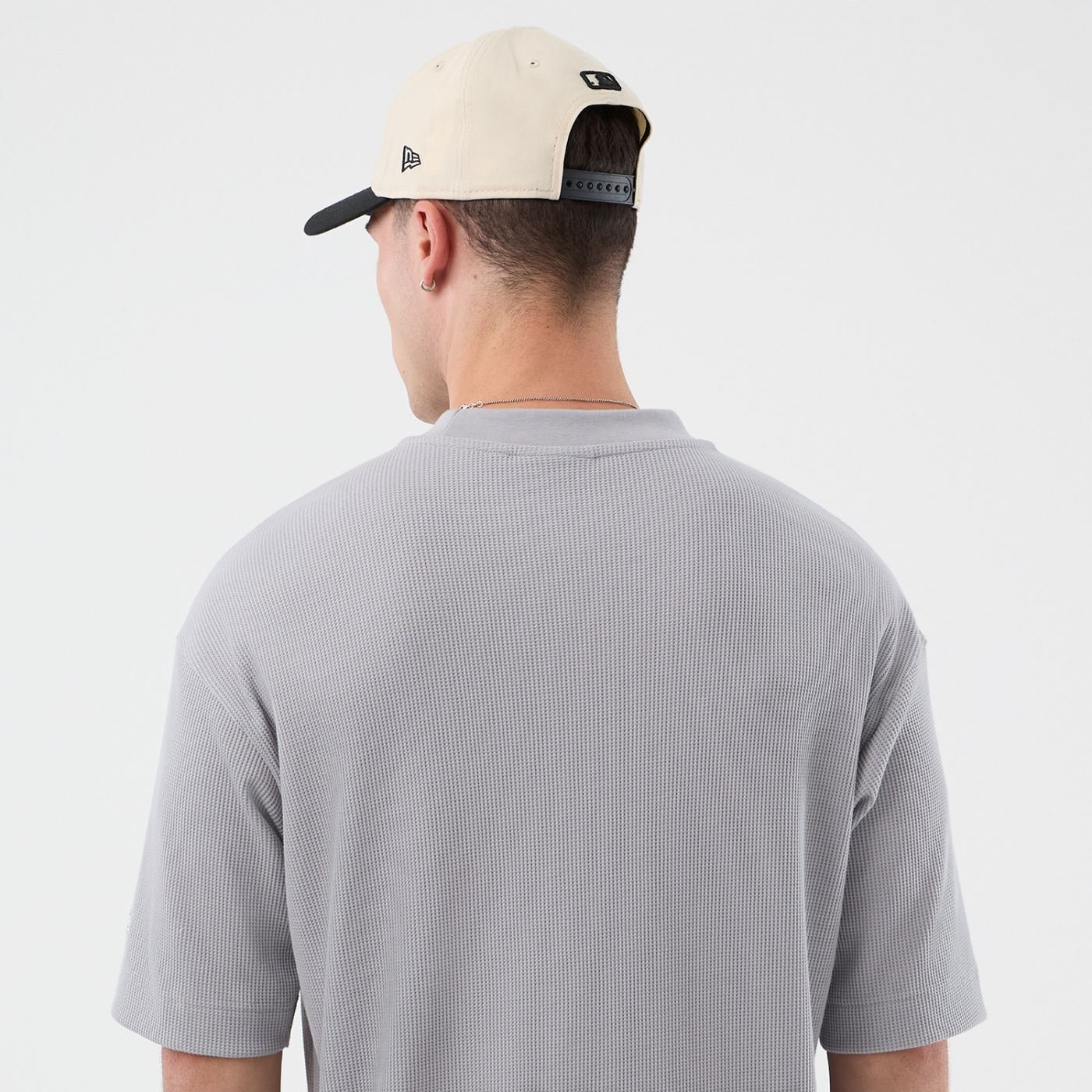 Camiseta New Era Regular  New York Mets Cinza 5