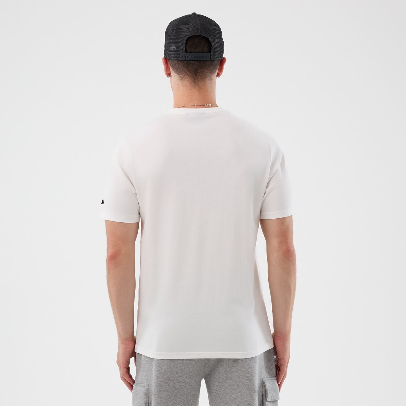 Camiseta New Era Regular Chicago Bulls Branco Branco 4