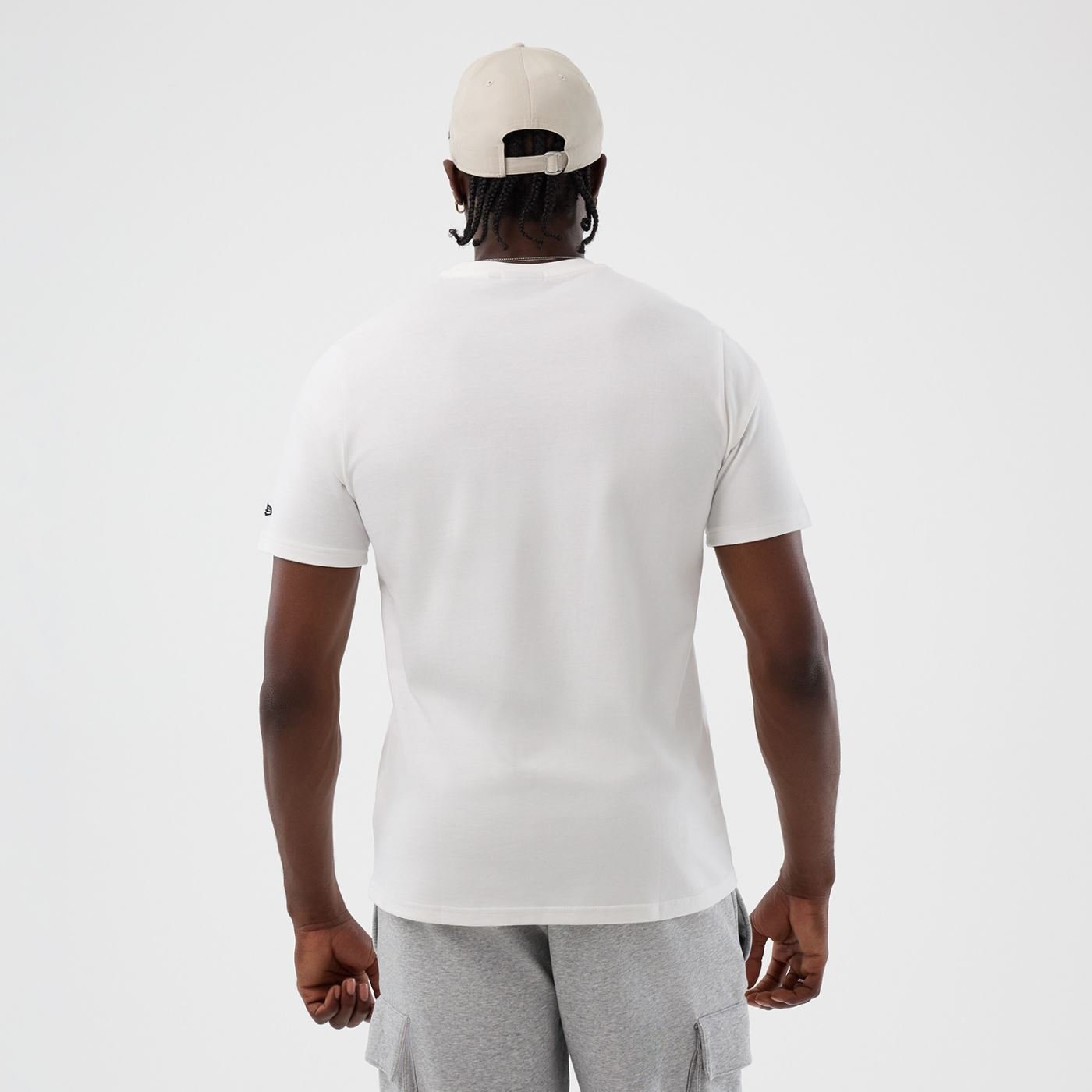 Camiseta New Era Regular  Los Angeles Lakers Branco Branco 4