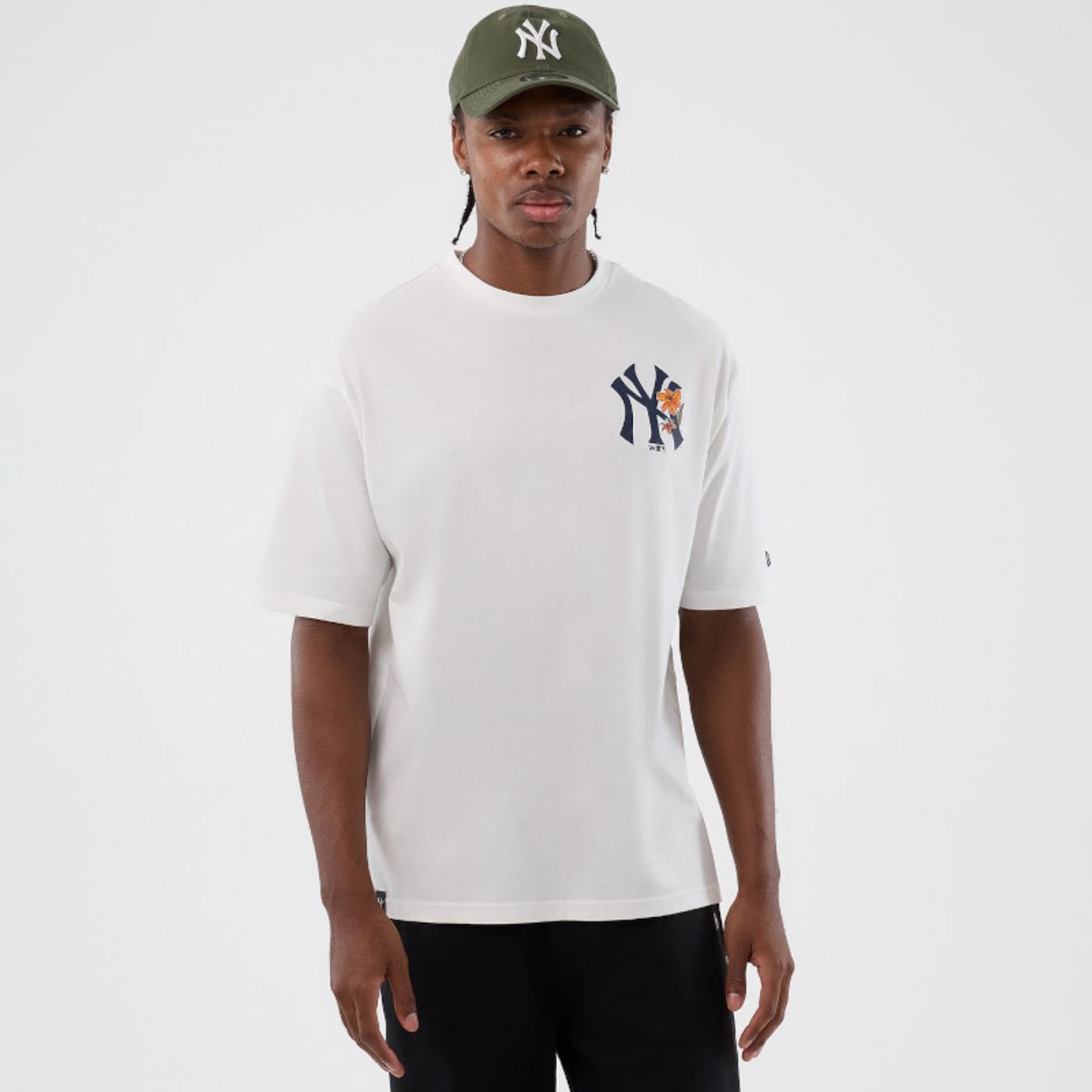 Camiseta New Era Regular  New York Yankees Branco