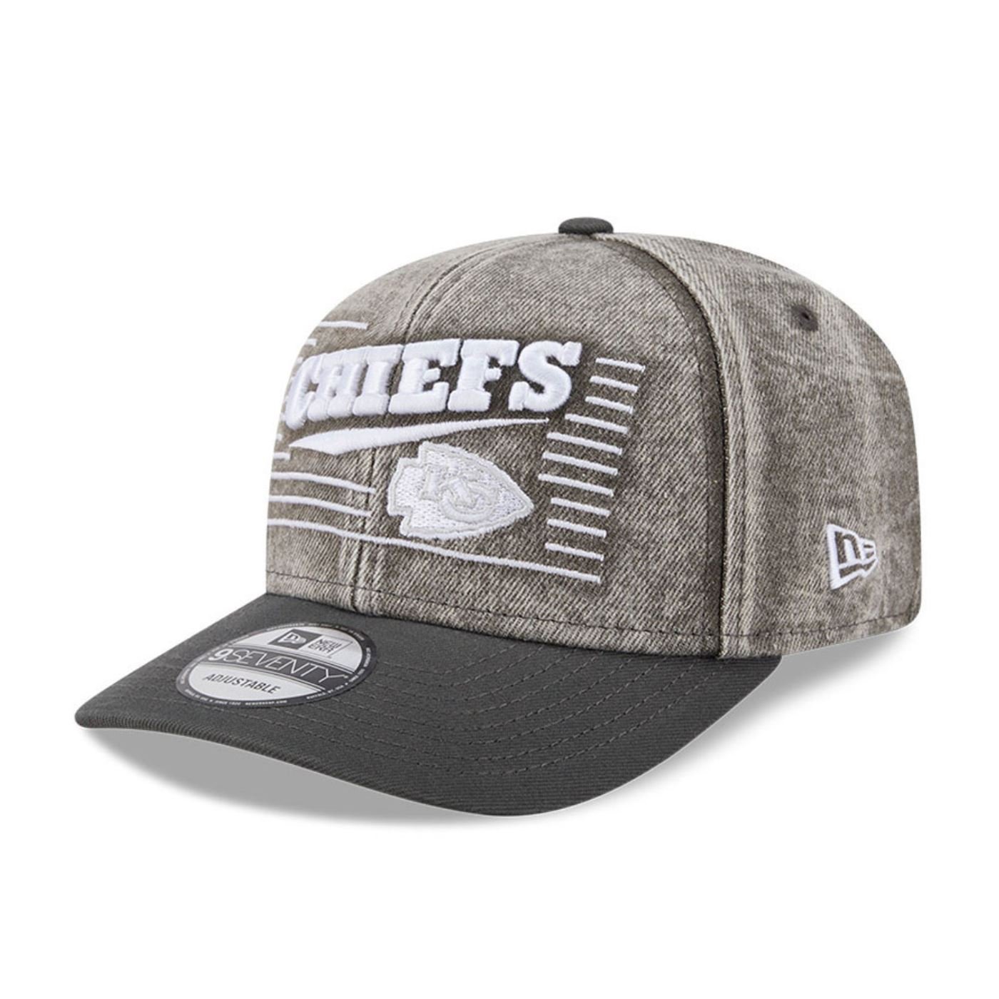 Bone New Era  9SEVENTY Kansas City Chiefs Cinza