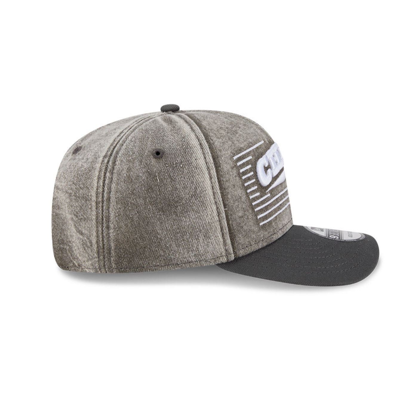 Bone New Era  9SEVENTY Kansas City Chiefs Cinza Cinza 6