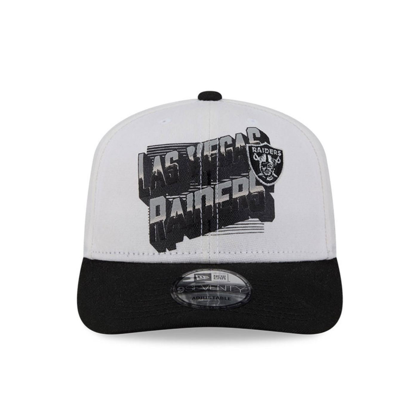 Bone New Era  9SEVENTY Las Vegas Raiders Branco 2