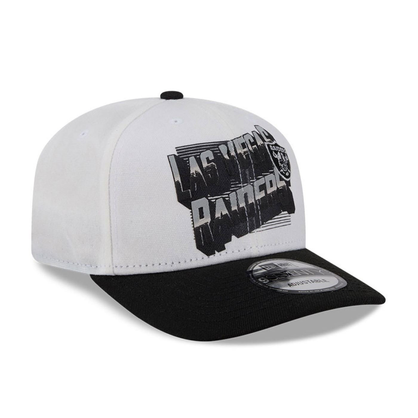 Bone New Era  9SEVENTY Las Vegas Raiders Branco 3