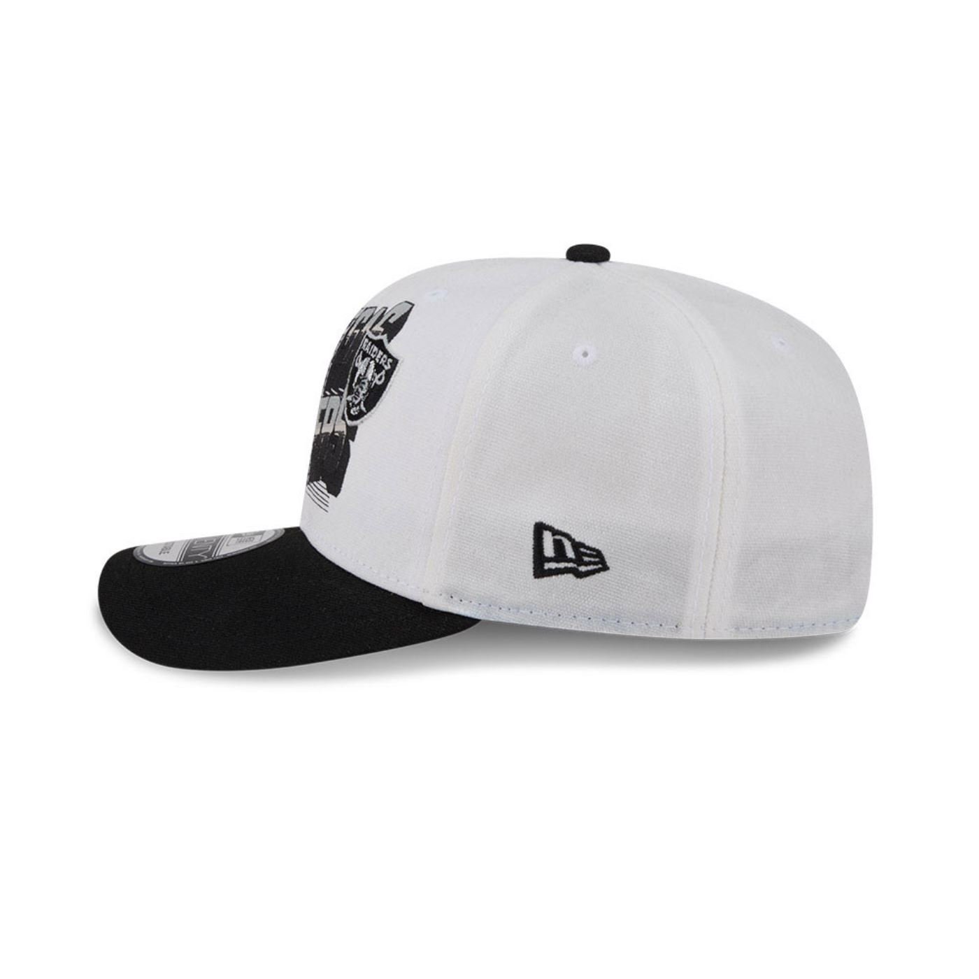 Bone New Era  9SEVENTY Las Vegas Raiders Branco 5