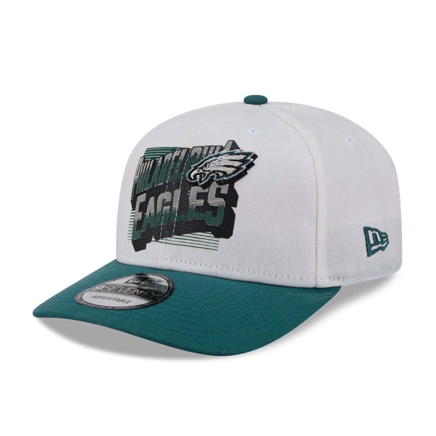 Bone New Era  9SEVENTY Philadelphia Eagles  Branco