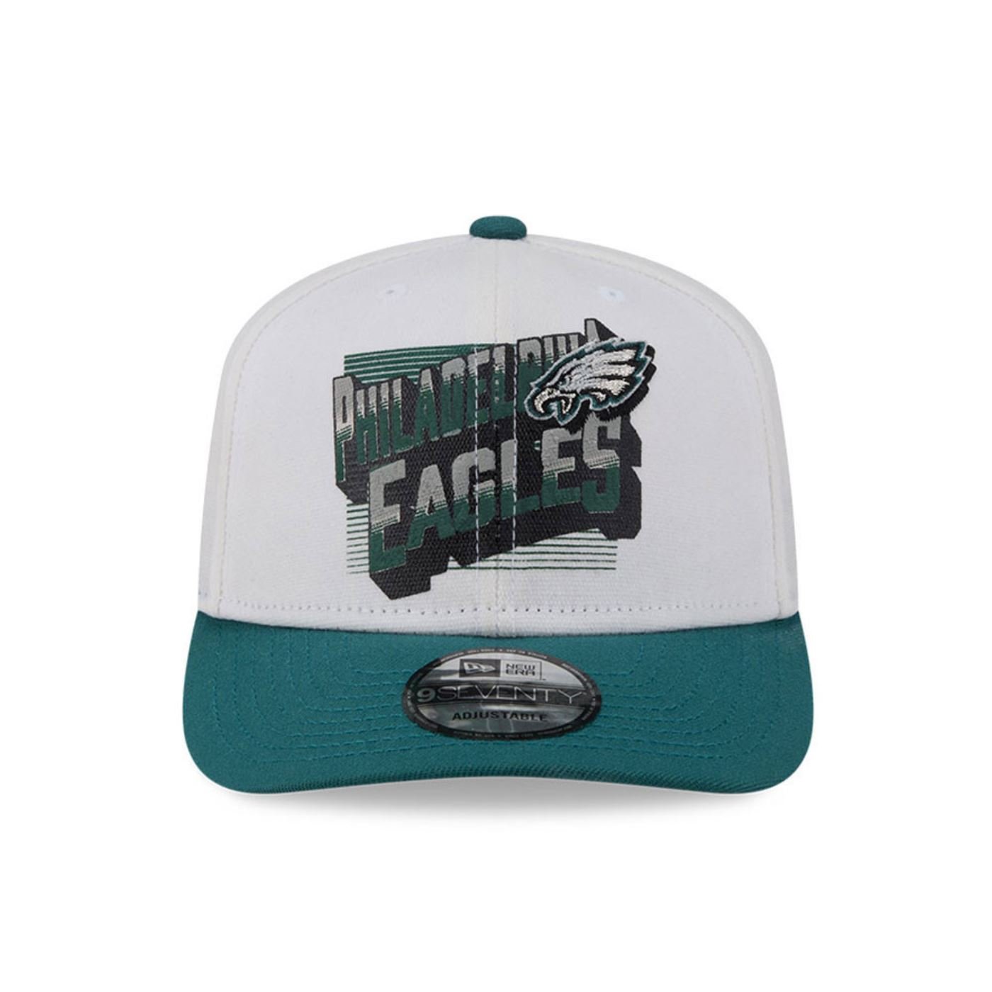 Bone New Era  9SEVENTY Philadelphia Eagles  Branco Branco 2