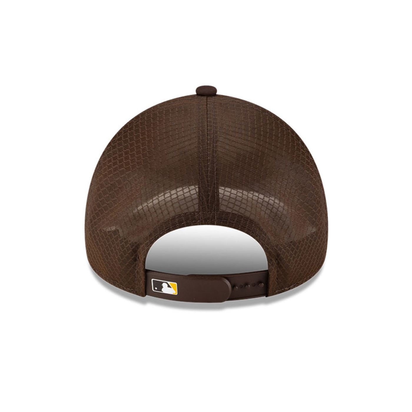 Bone New Era  9FORTY Apex San Diego Padres Marrom Marrom 4