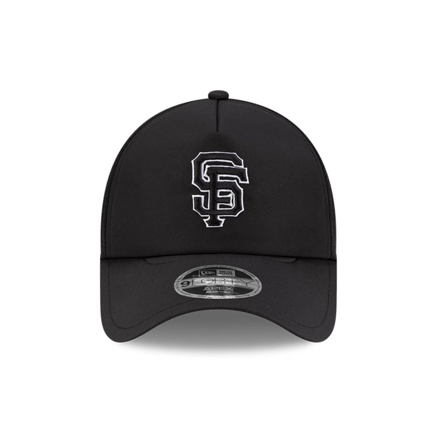 Bone New Era  9FORTY Apex San Francisco Giants  Preto Preto 2