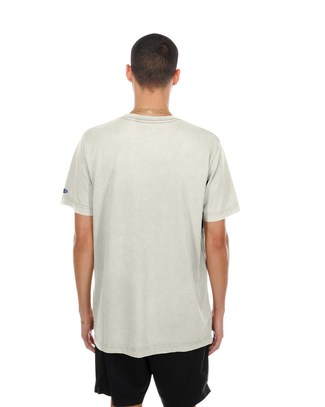 Camiseta New Era Regular  New York Mets Bege Bege 2