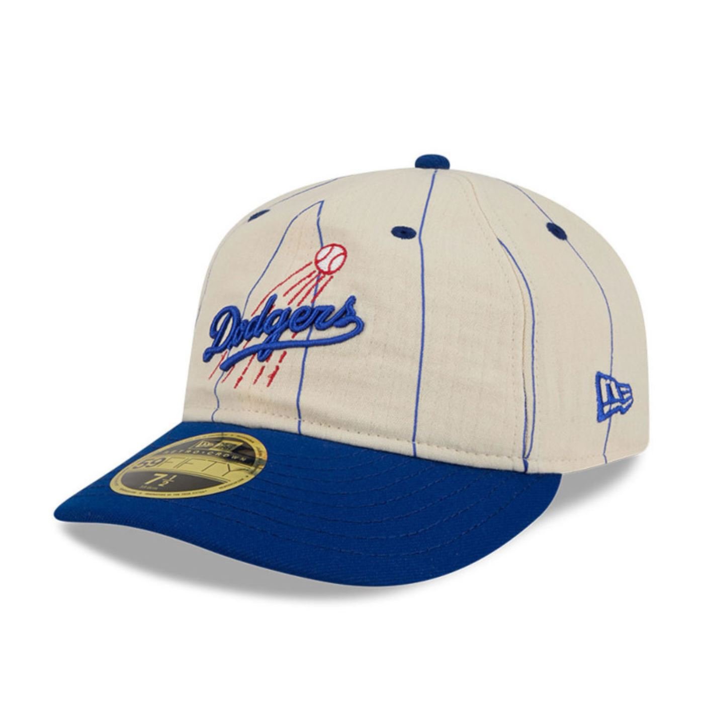 Bone New Era 59FIFTY Los Angeles Dodgers MLB