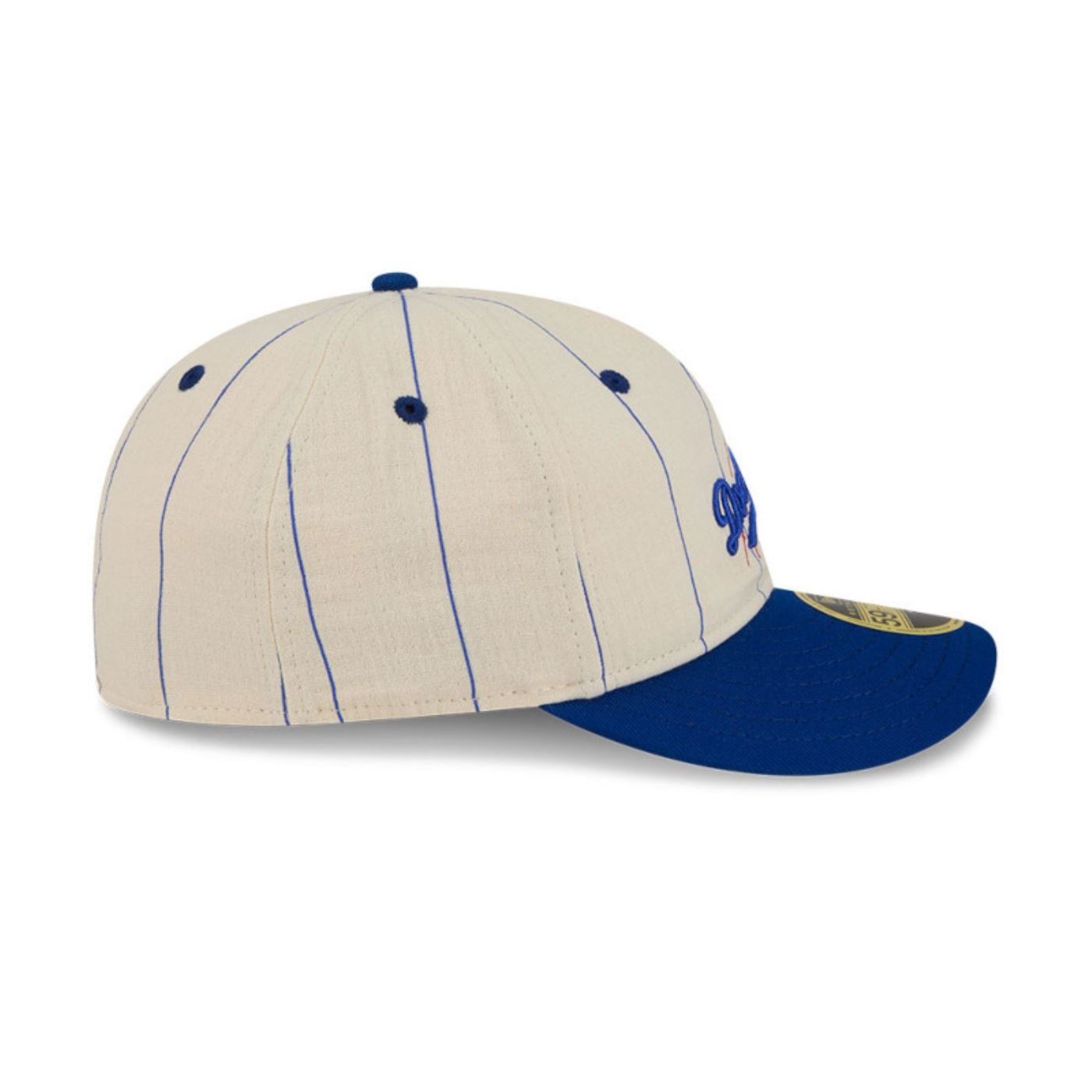 Bone New Era 59FIFTY Los Angeles Dodgers MLB Bege 6