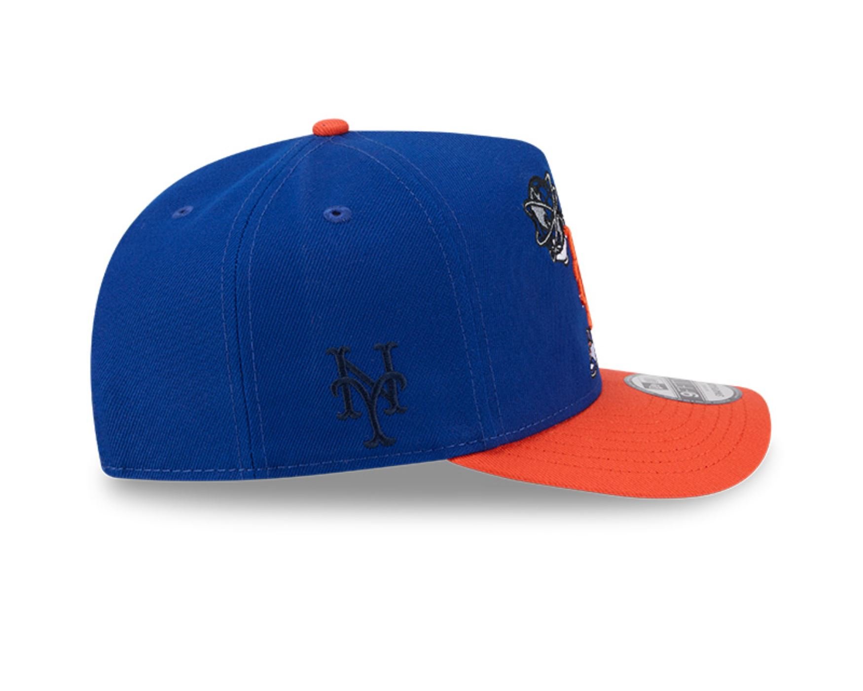 Bone New Era  9FIFTY A-Frame  New York Mets Azul Azul 4