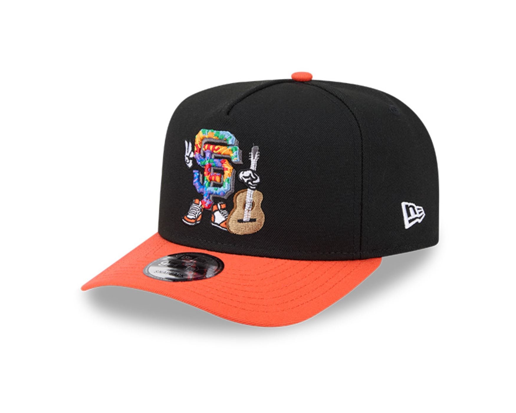 Bone New Era  9FIFTY A-Frame  San Francisco Giants  Preto