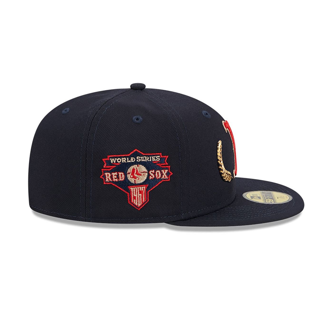Bone New Era  59FIFTY Boston Red Sox Marinho Azul Marinho 4