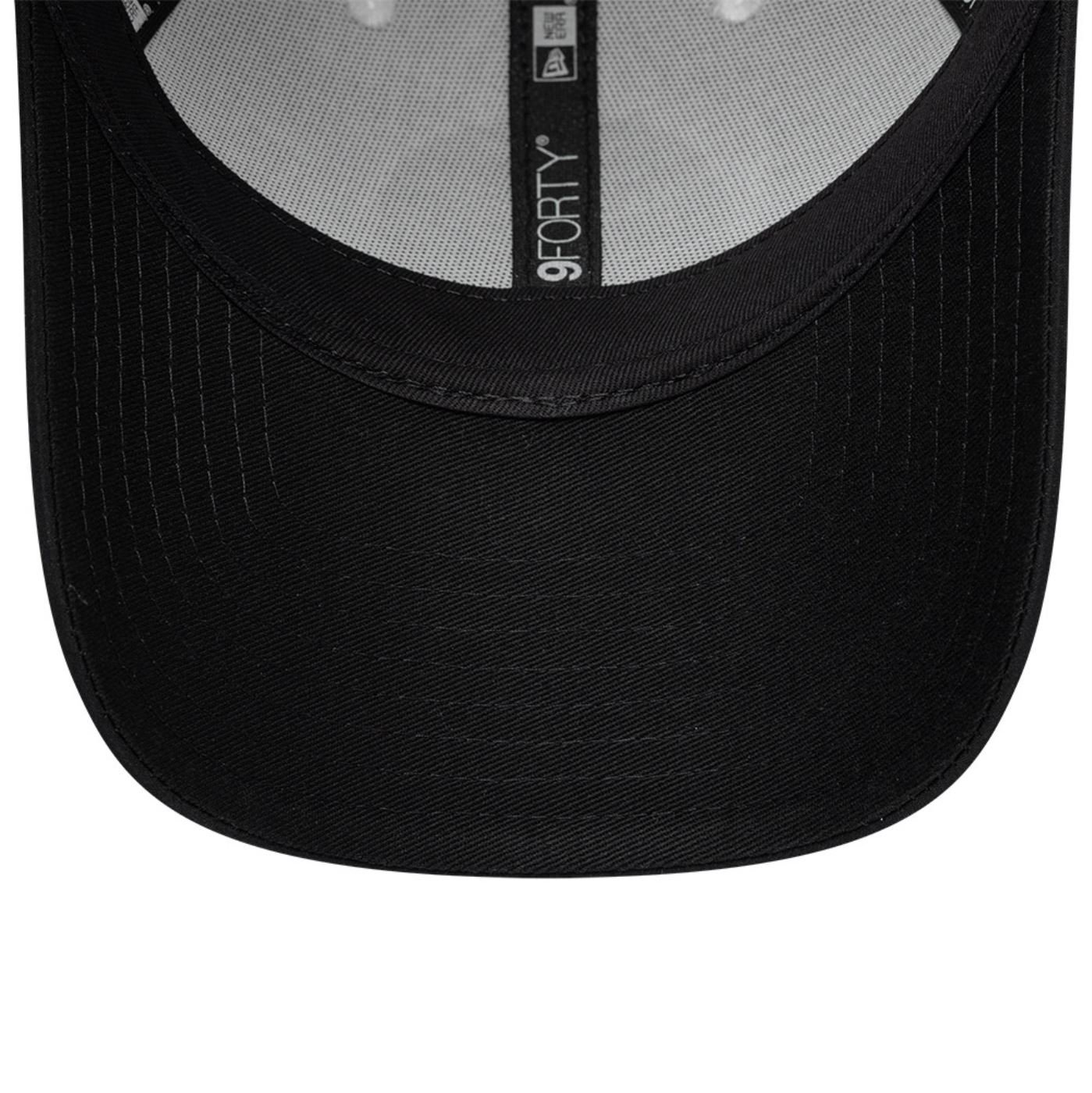 Bone New Era  9FORTY Paris Saint Germain Preto Preto/Branco 5