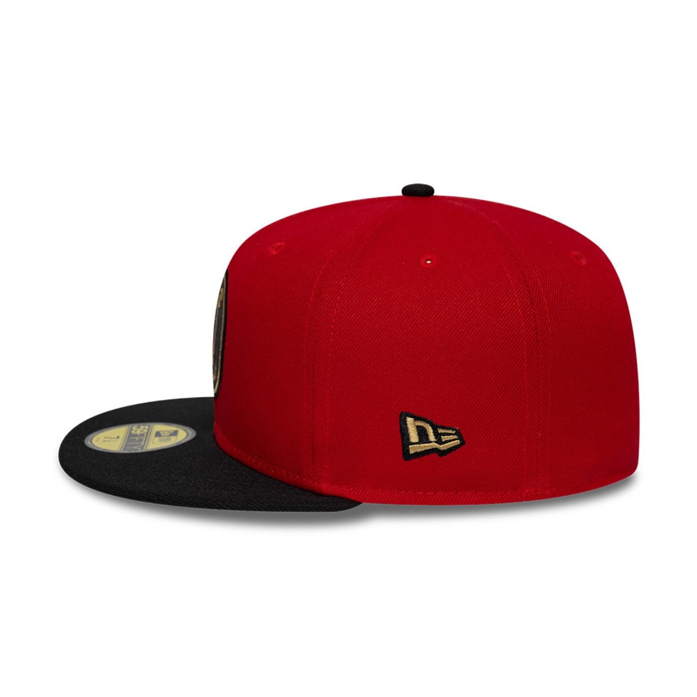 Bone New Era 59FIFTY Paris Saint Germain Vermelho Vermelho 3