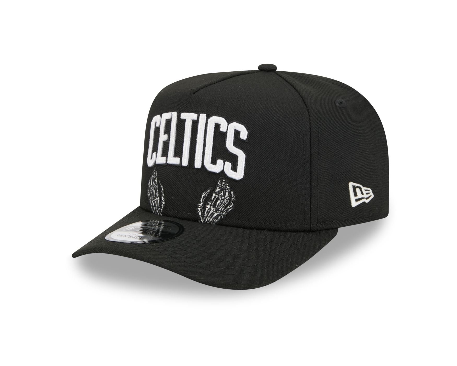 Bone New Era  9FIFTY  A-Frame Boston Celtics NBA Prata