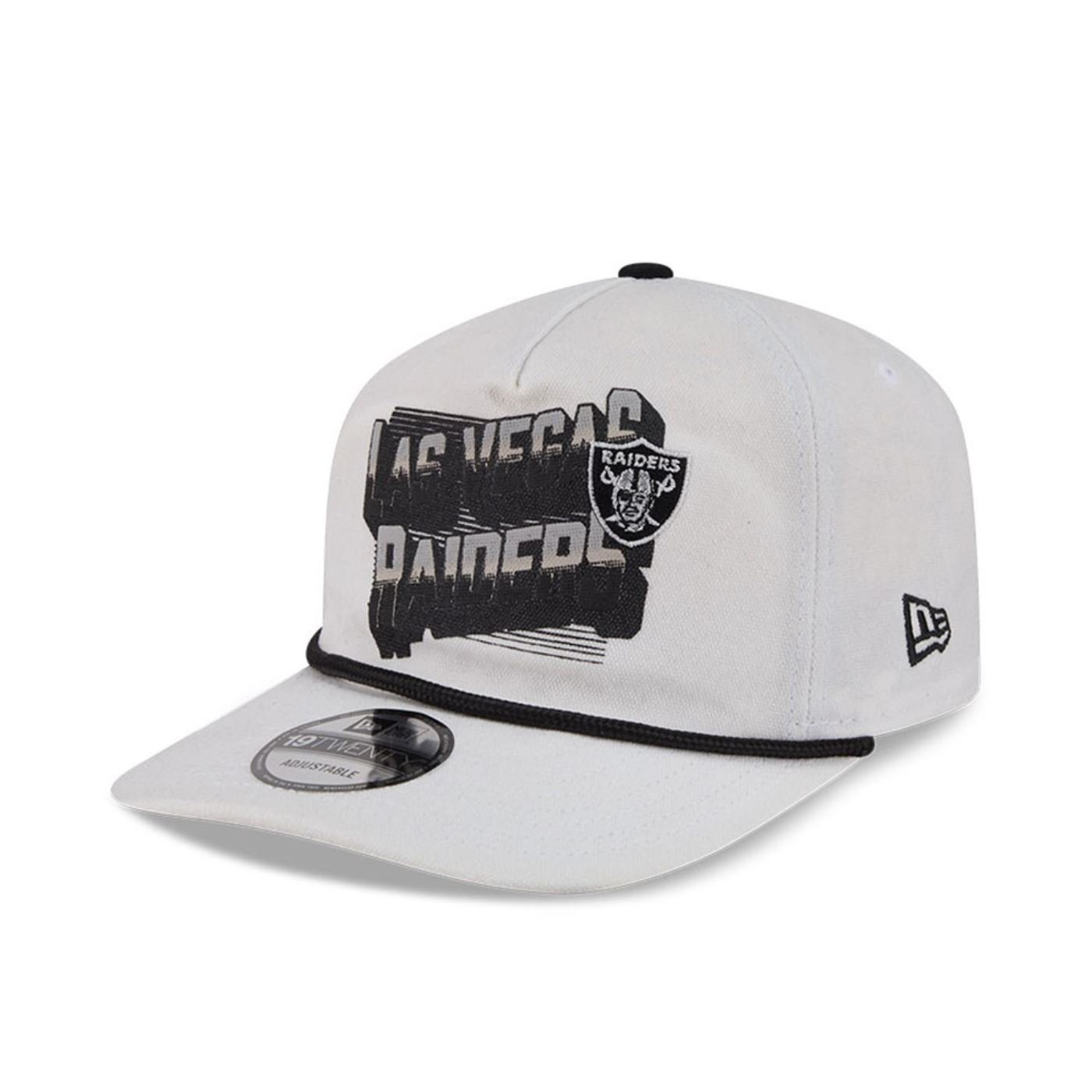 Bone New Era  19TWENTY Las Vegas Raiders  Branco