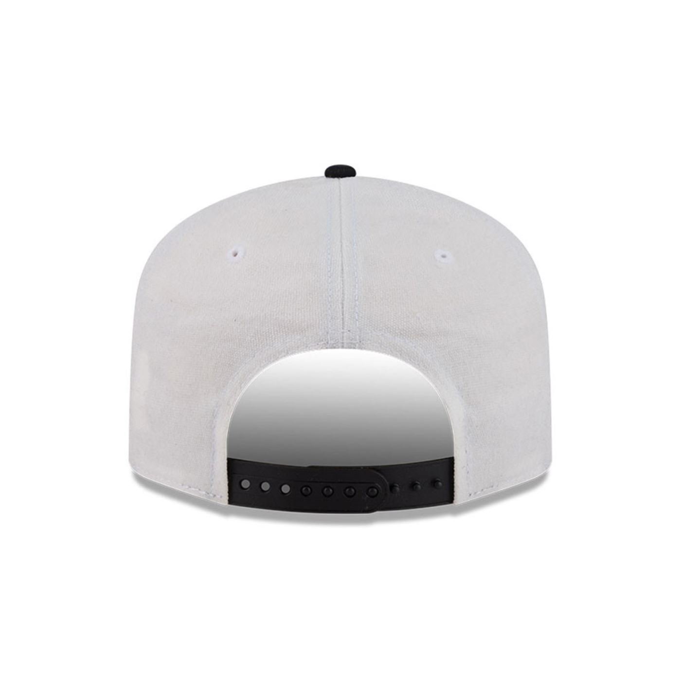 Bone New Era  19TWENTY Las Vegas Raiders  Branco Branco 4