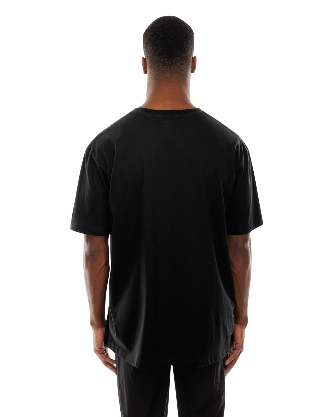 Camiseta New Era Oversize Pittsburgh Steelers  Preto Preto 4