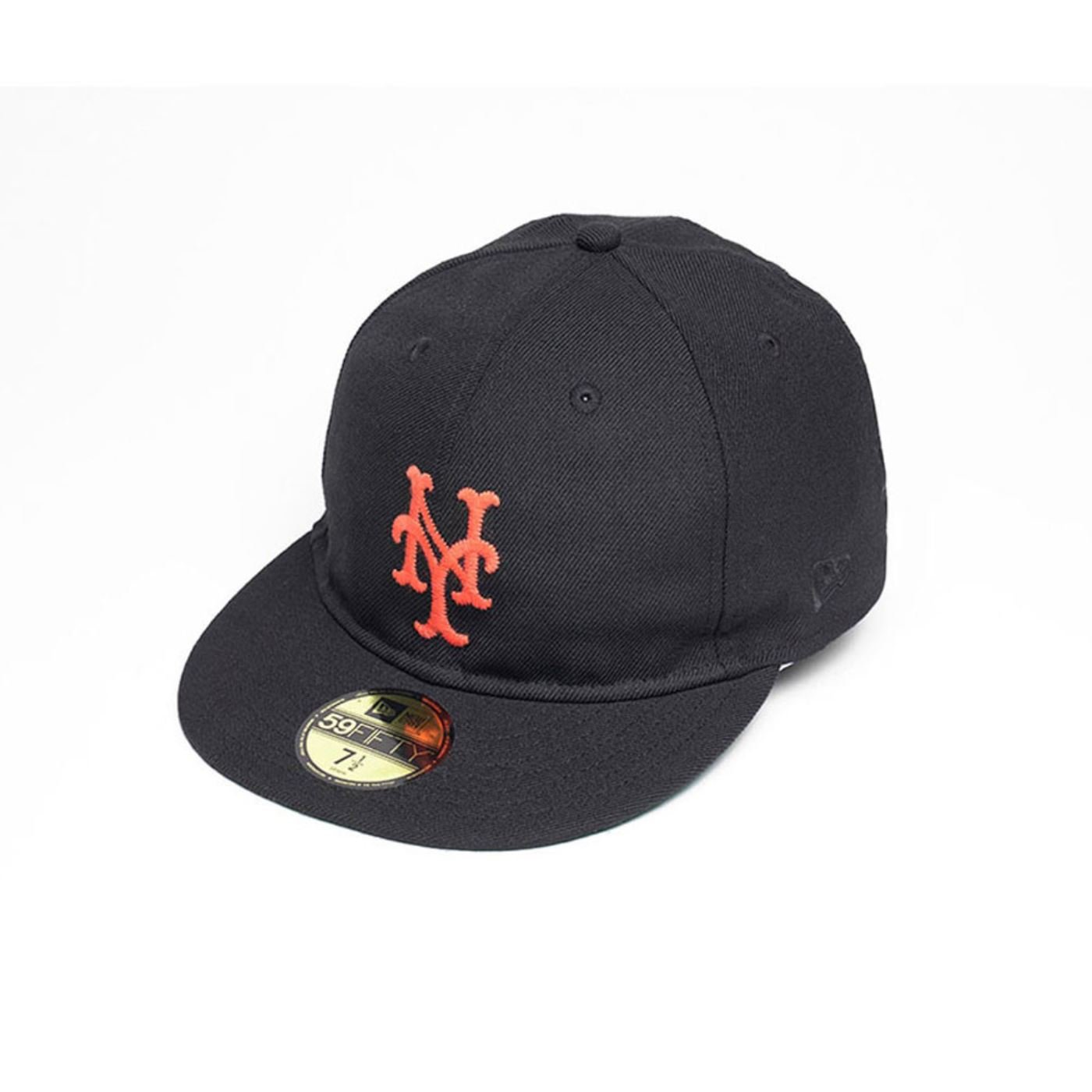 Bone New Era  59FIFTY New York Mets Preto