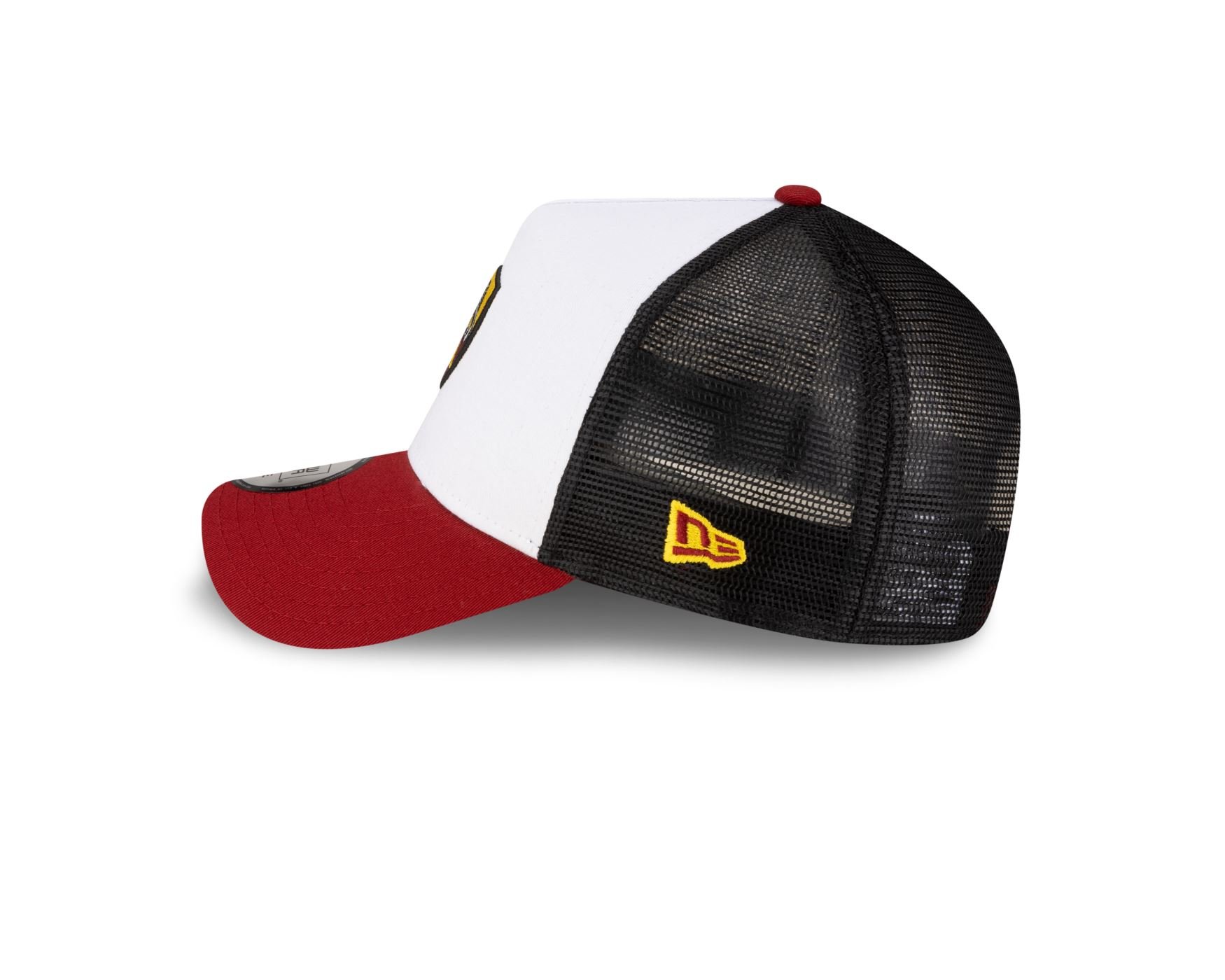 Bone New Era  9FORTY A-Frame Trucker Asroma Branco Branco 5