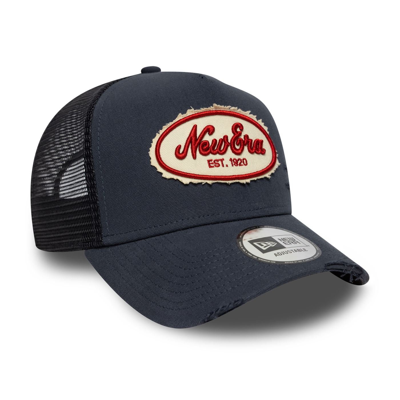 Bone New Era  9FORTY A-Frame Trucker New Era Marinho Azul Marinho 3