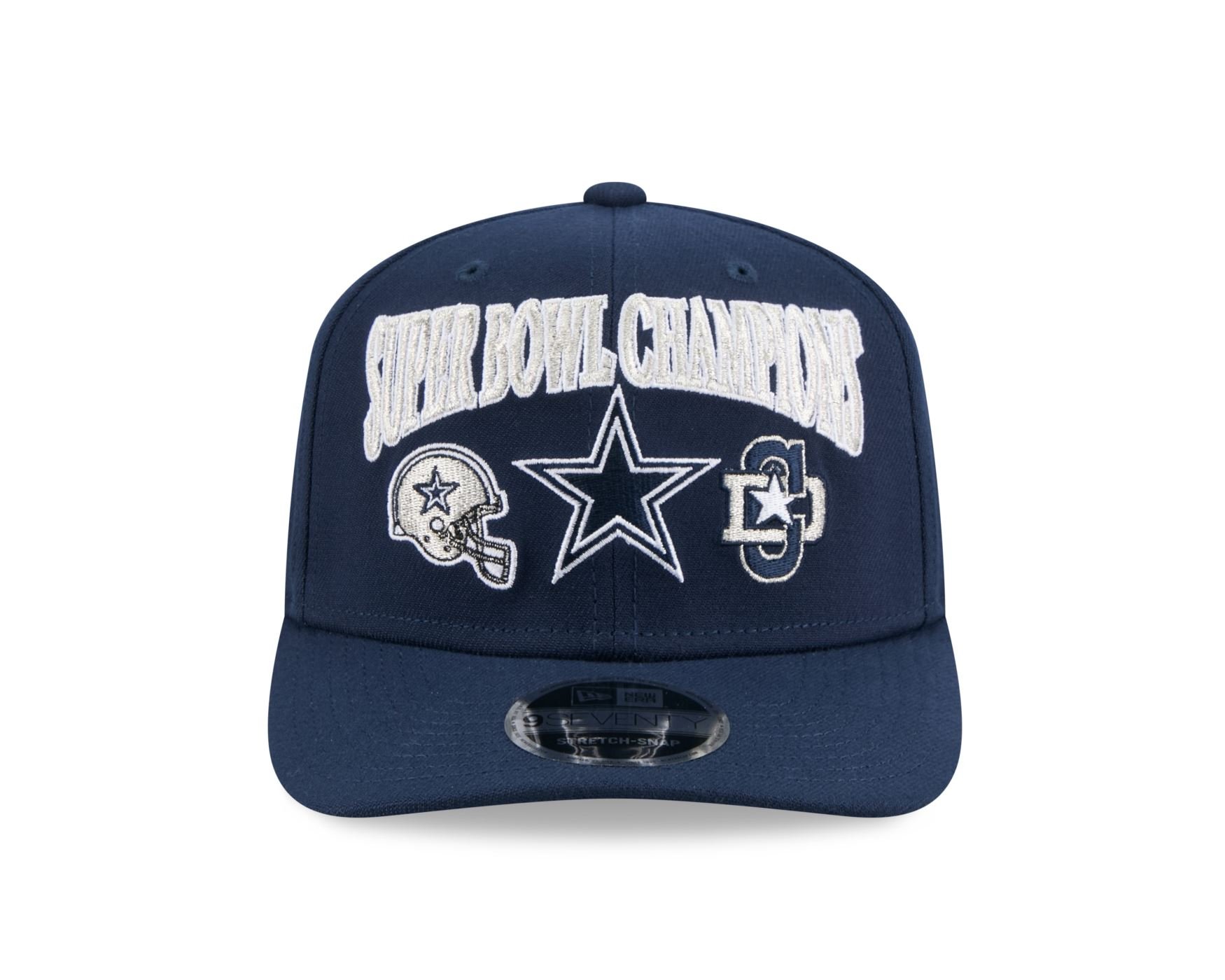 Bone New Era  9SEVENTY Stretch Snap  Dallas Cowboys Marinho Azul Marinho 2