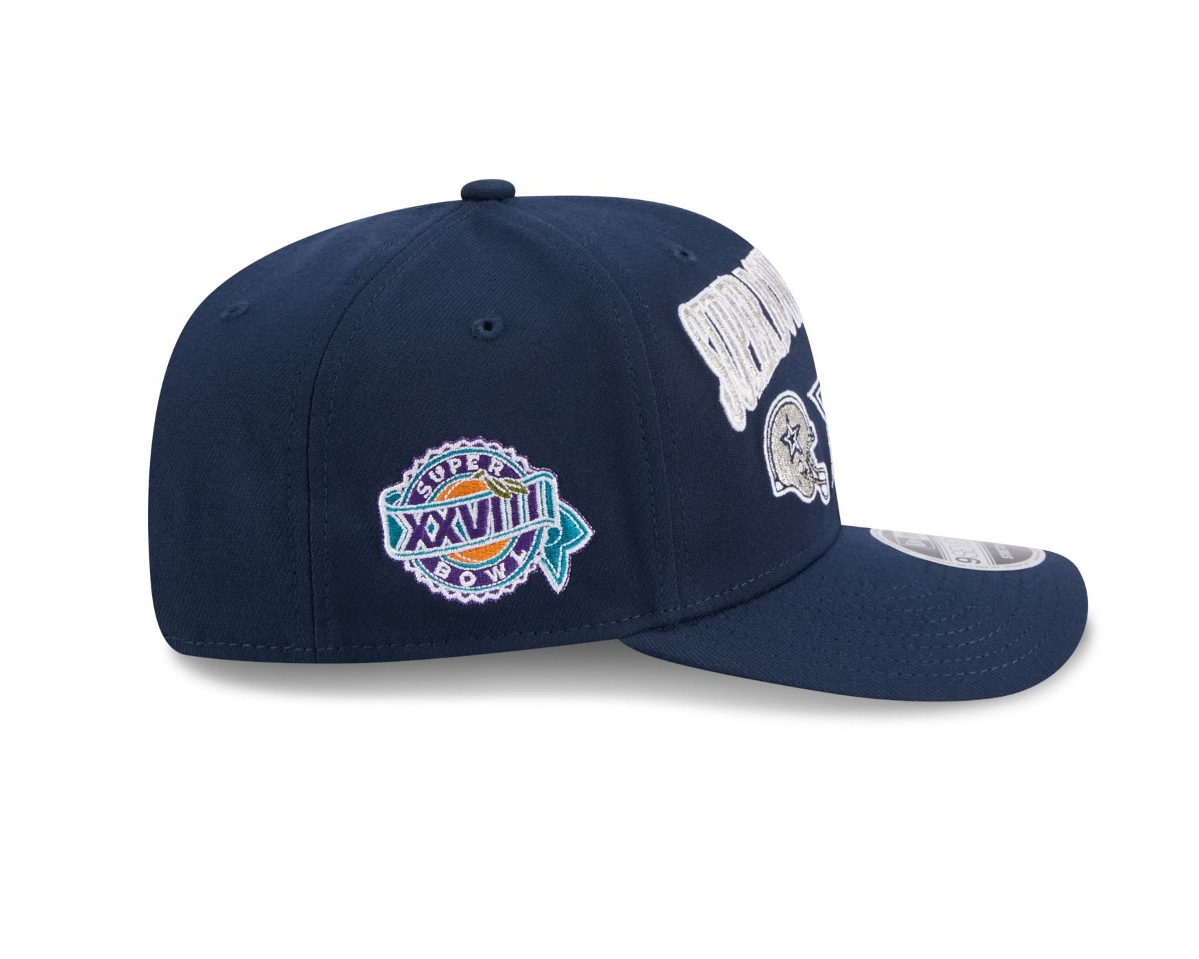 Bone New Era  9SEVENTY Stretch Snap  Dallas Cowboys Marinho Azul Marinho 6