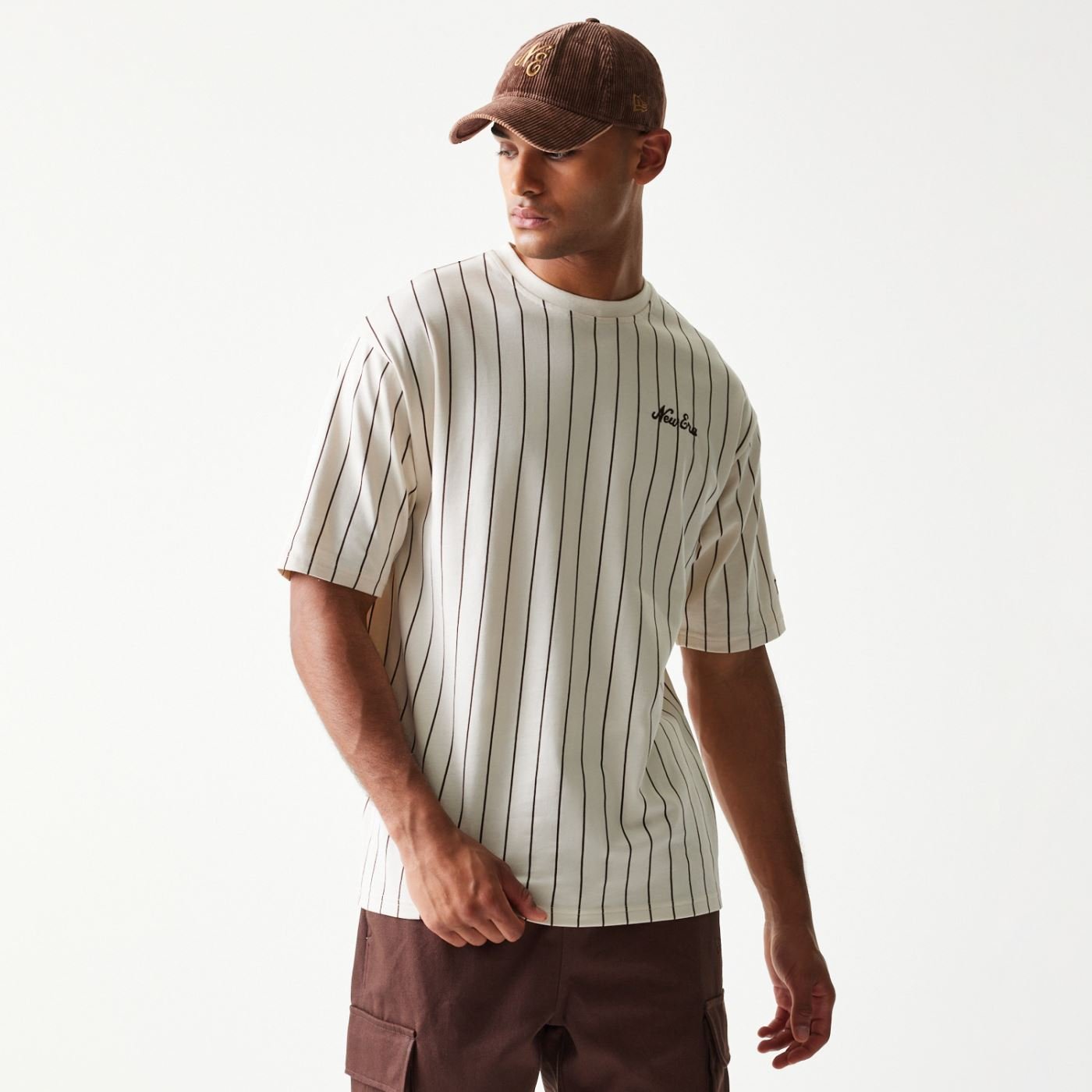 Camiseta New Era Regular  New Era Bege Bege 2