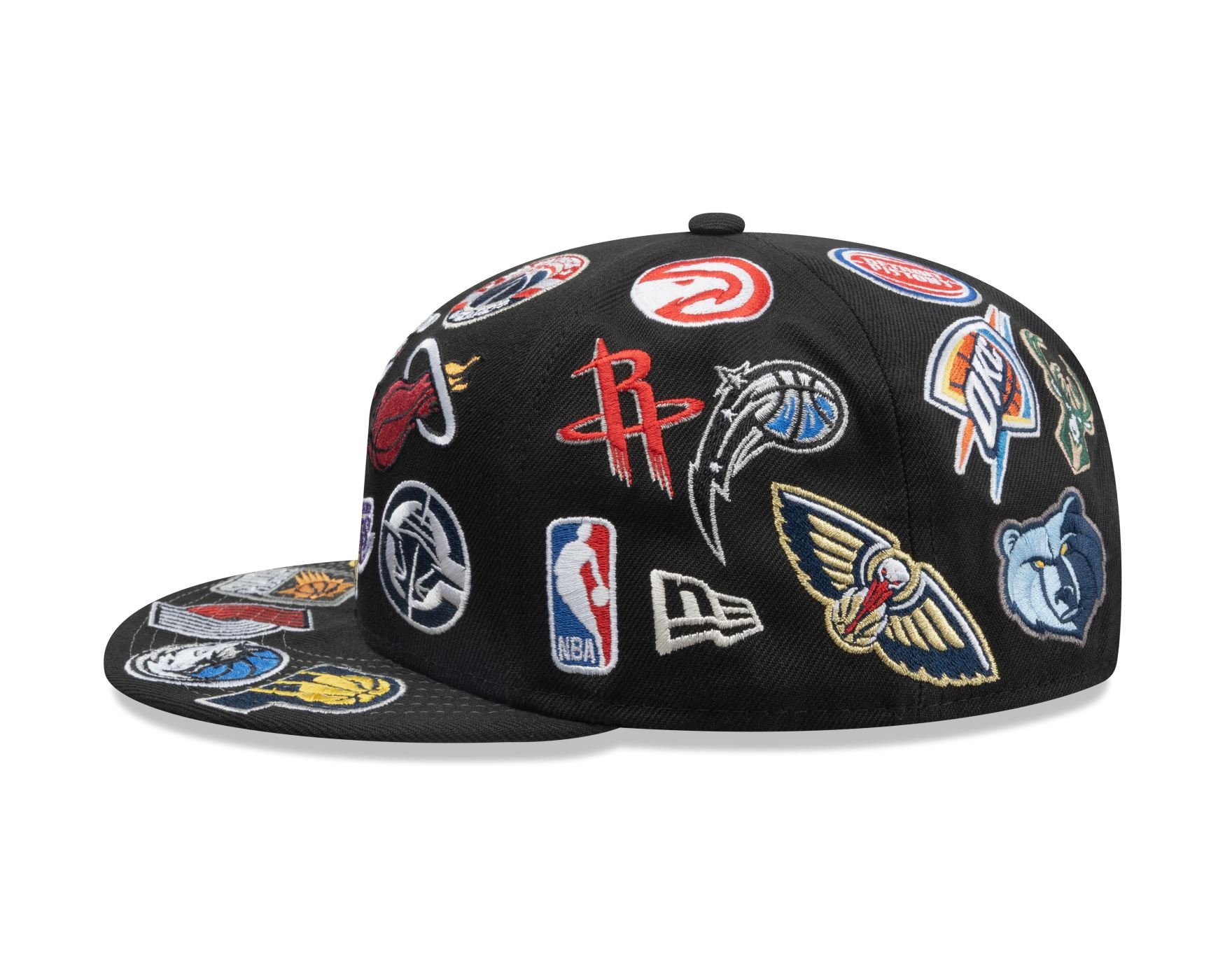 Bone New Era  9FIFITY  Nba NBA Preto Preto 5