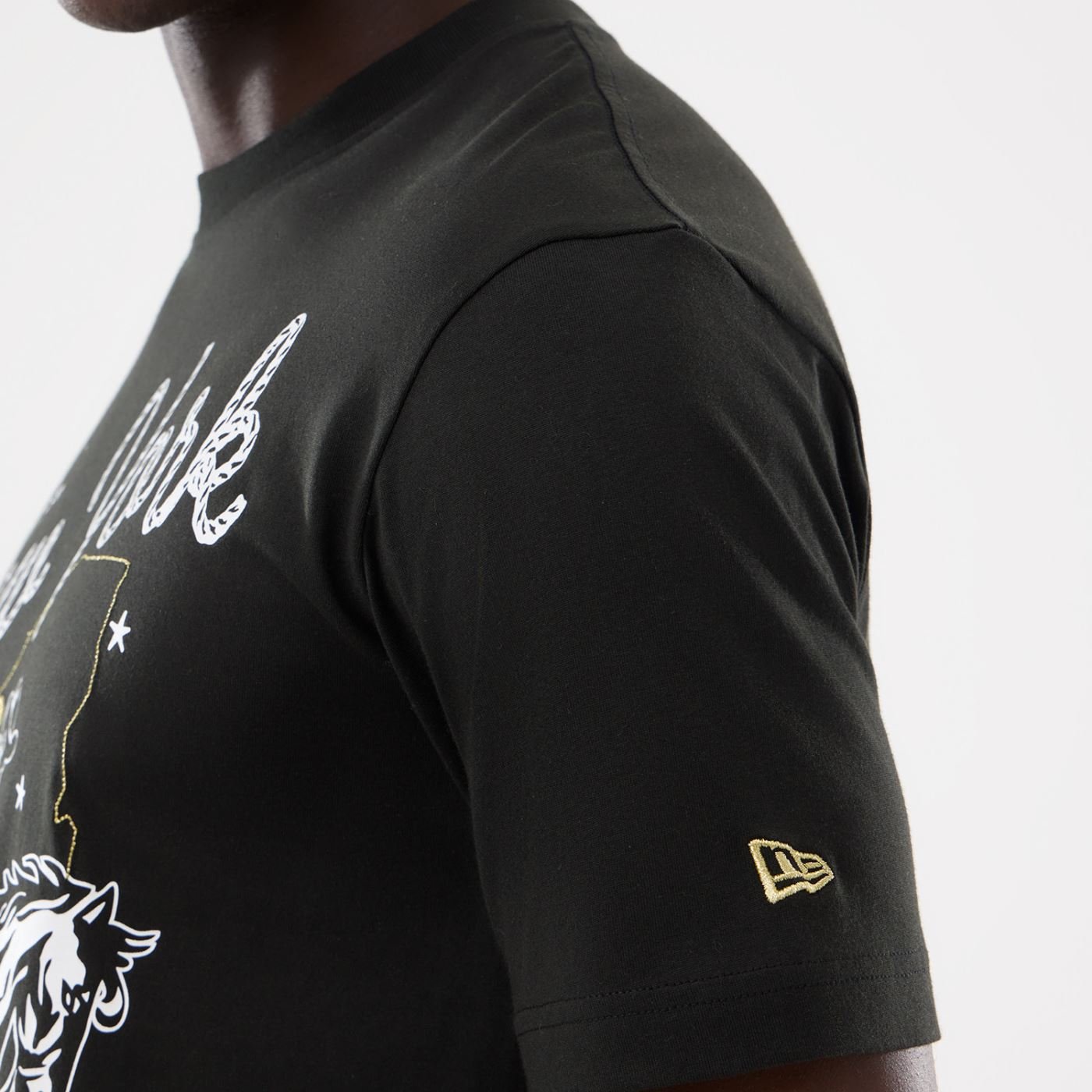 Camiseta New Era Regular  New York Yankees Preto Preto 3