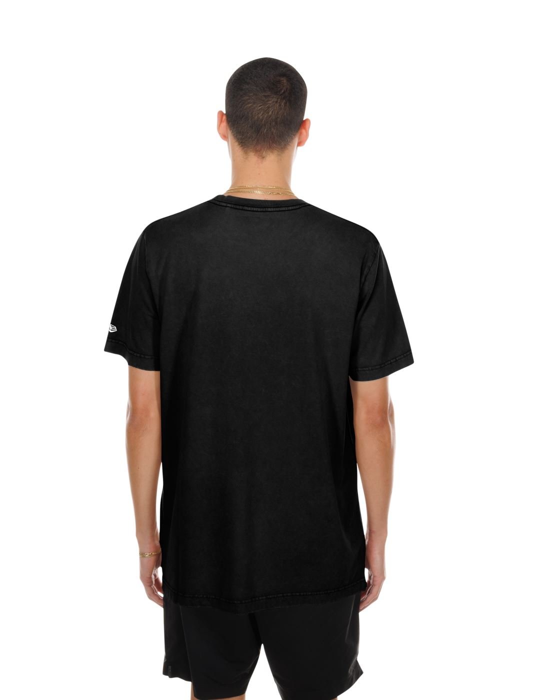 Camiseta New Era Regular  New York Knicks  Preto Preto 3