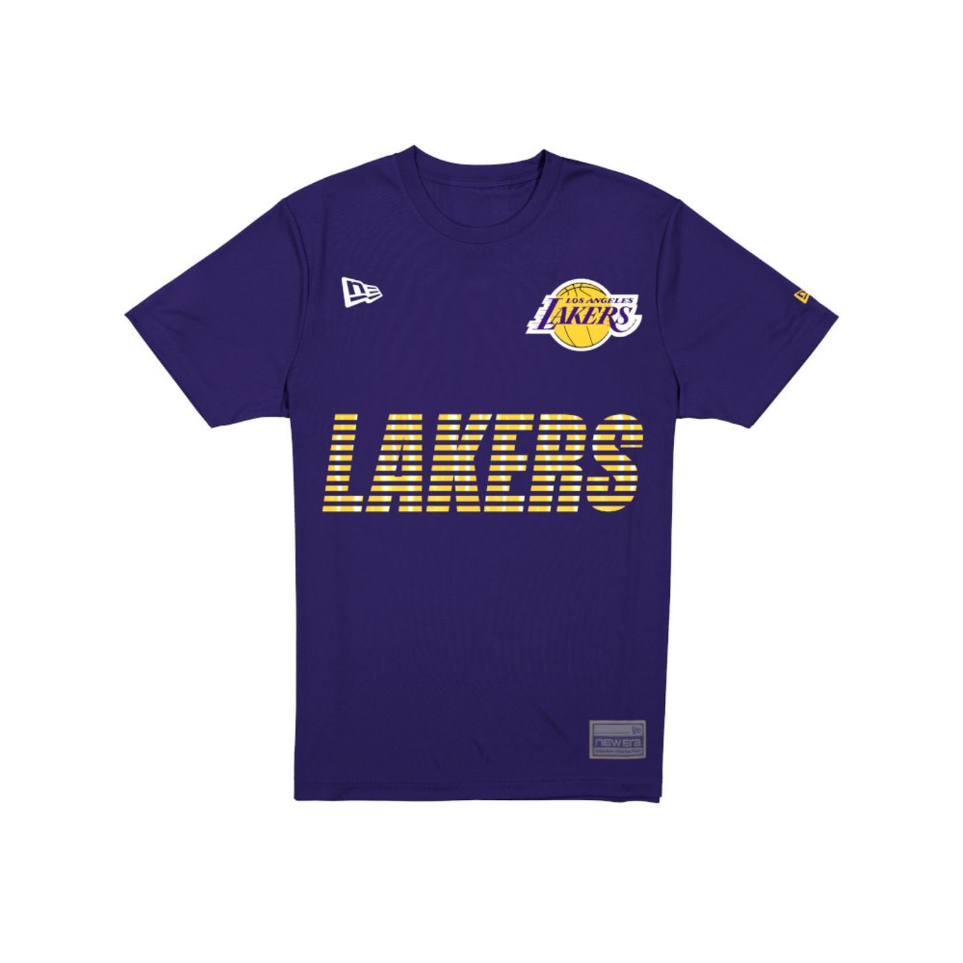 Camiseta New Era Regular  Los Angeles Lakers Roxo Roxo 6