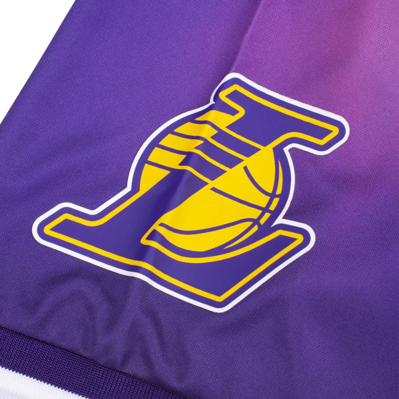 Camiseta New Era Regular  Los Angeles Lakers Roxo Roxo 4