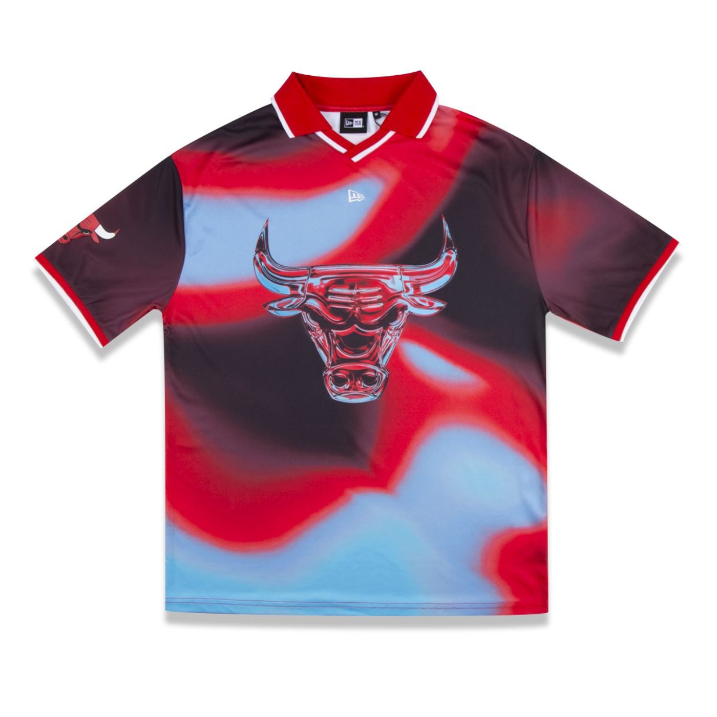 Camiseta New Era Regular  Chicago Bulls Vermelho