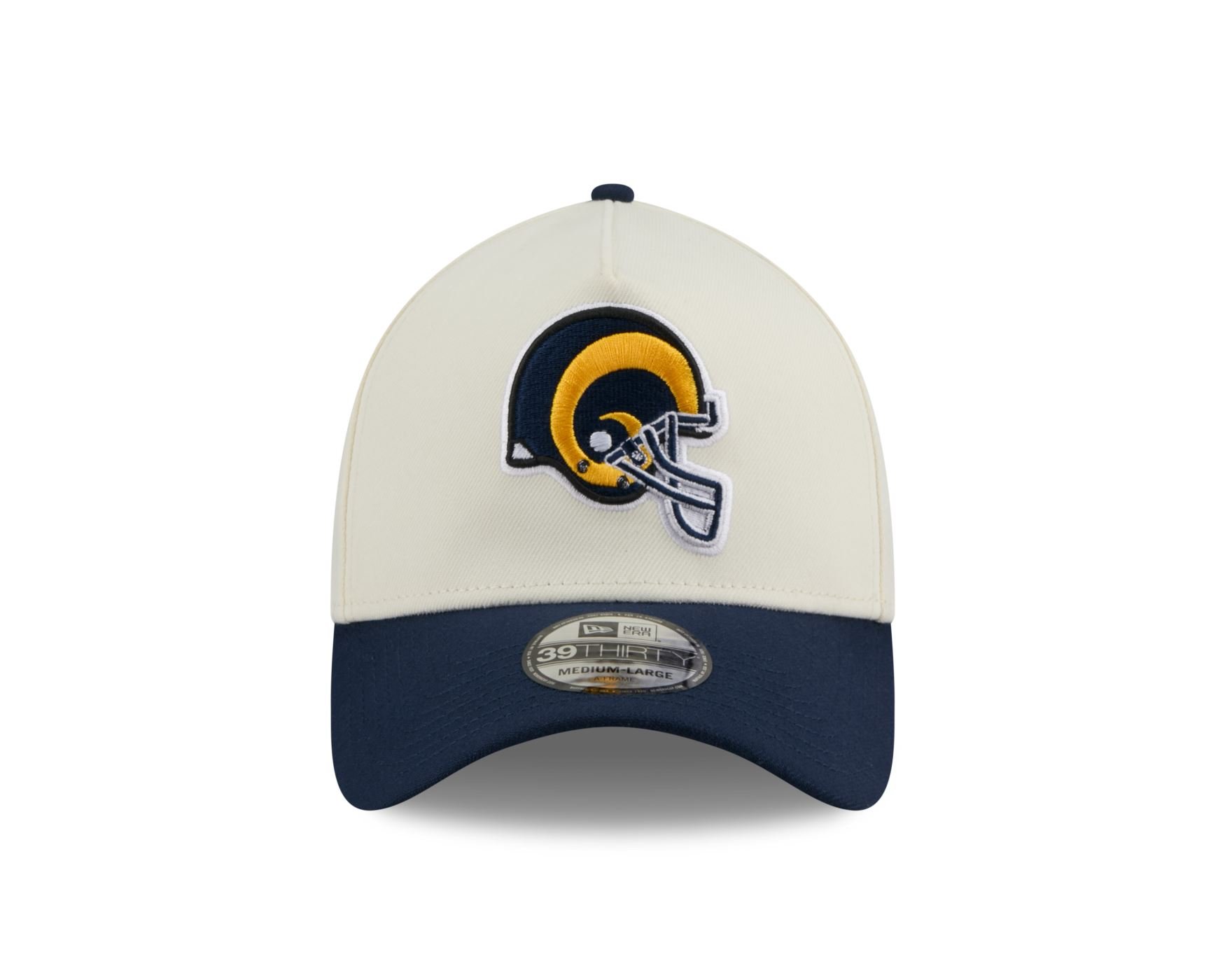 Bone New Era  39THIRTY A-Frame  Los Angeles Rams  Off White Off White 2