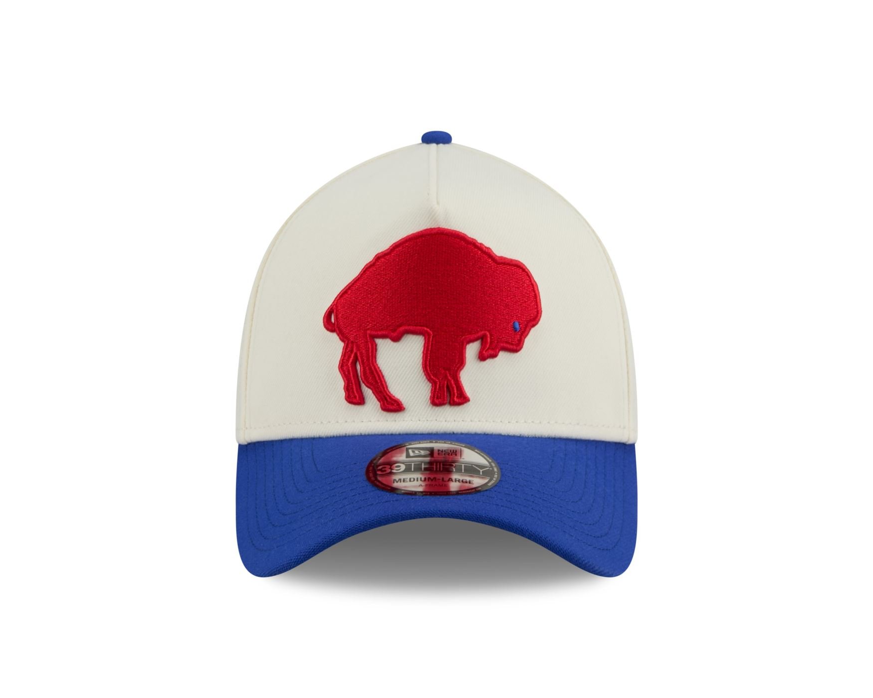 Bone New Era  39THIRTY A-Frame  Buffalo Bills  Off White Off White 2