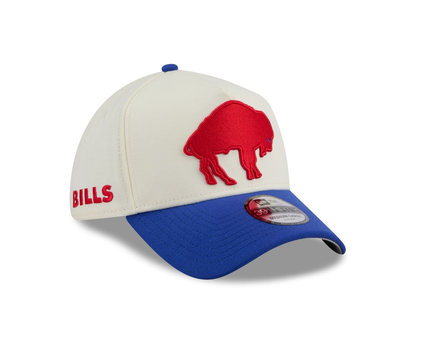 Bone New Era  39THIRTY A-Frame  Buffalo Bills  Off White Off White 3