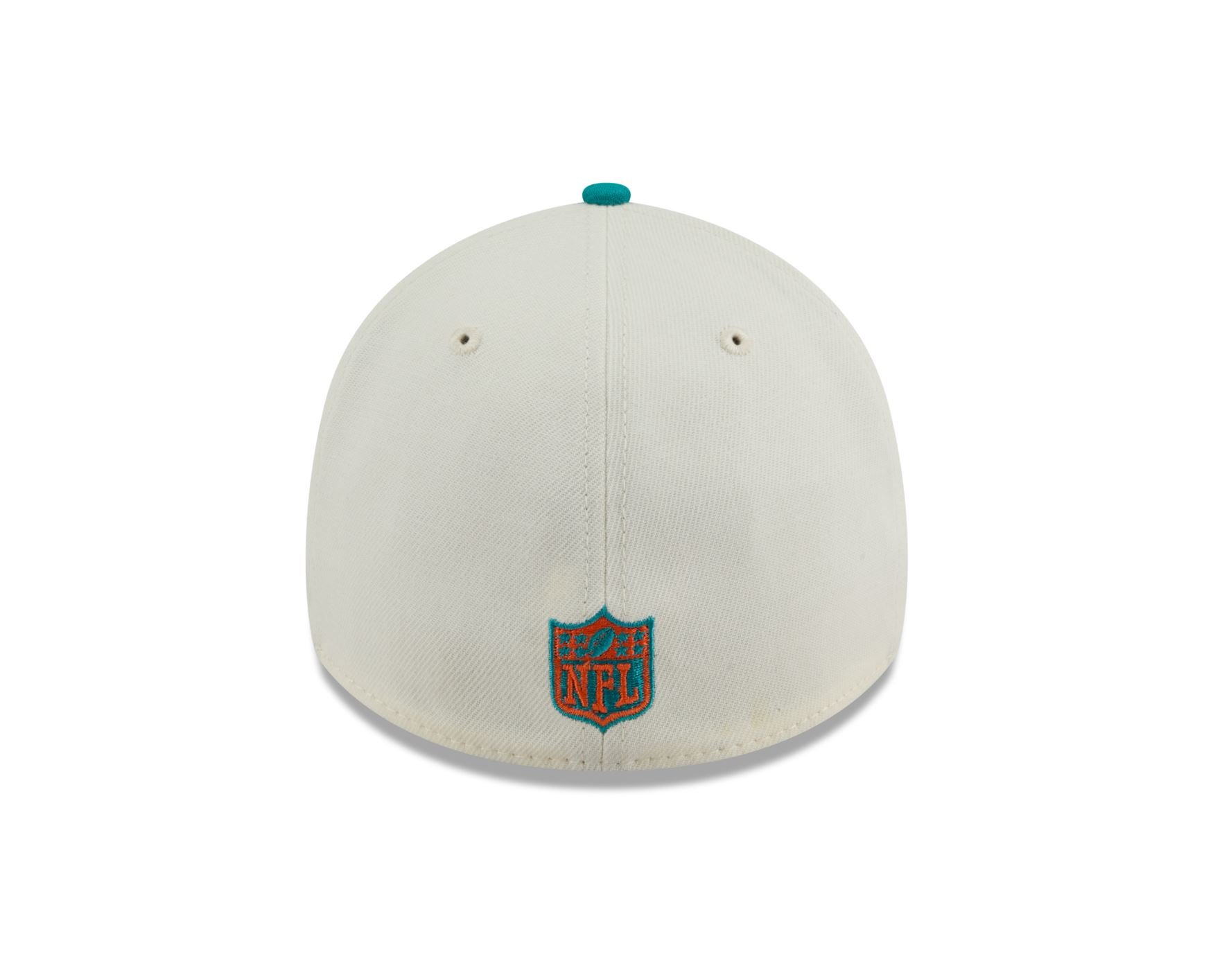 Bone New Era  39THIRTY A-Frame  Miami Dolphins Off White 4