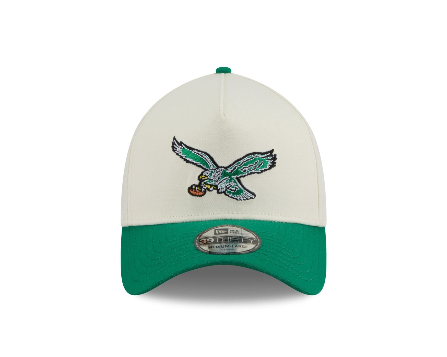 Bone New Era  39THIRTY A-Frame  Philadelphia Eagles  Off White Off White 2