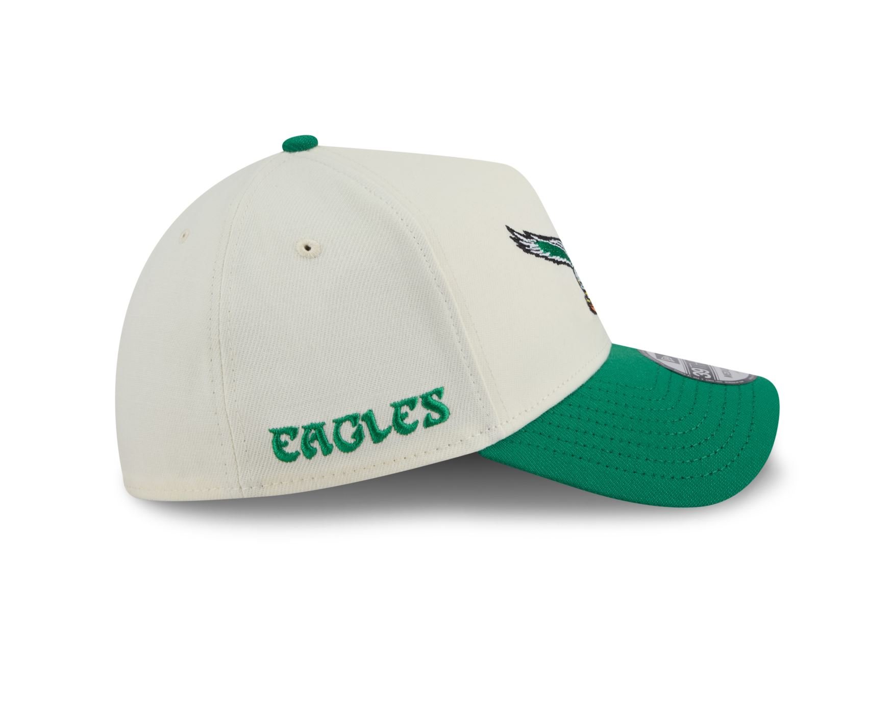 Bone New Era  39THIRTY A-Frame  Philadelphia Eagles  Off White Off White 6