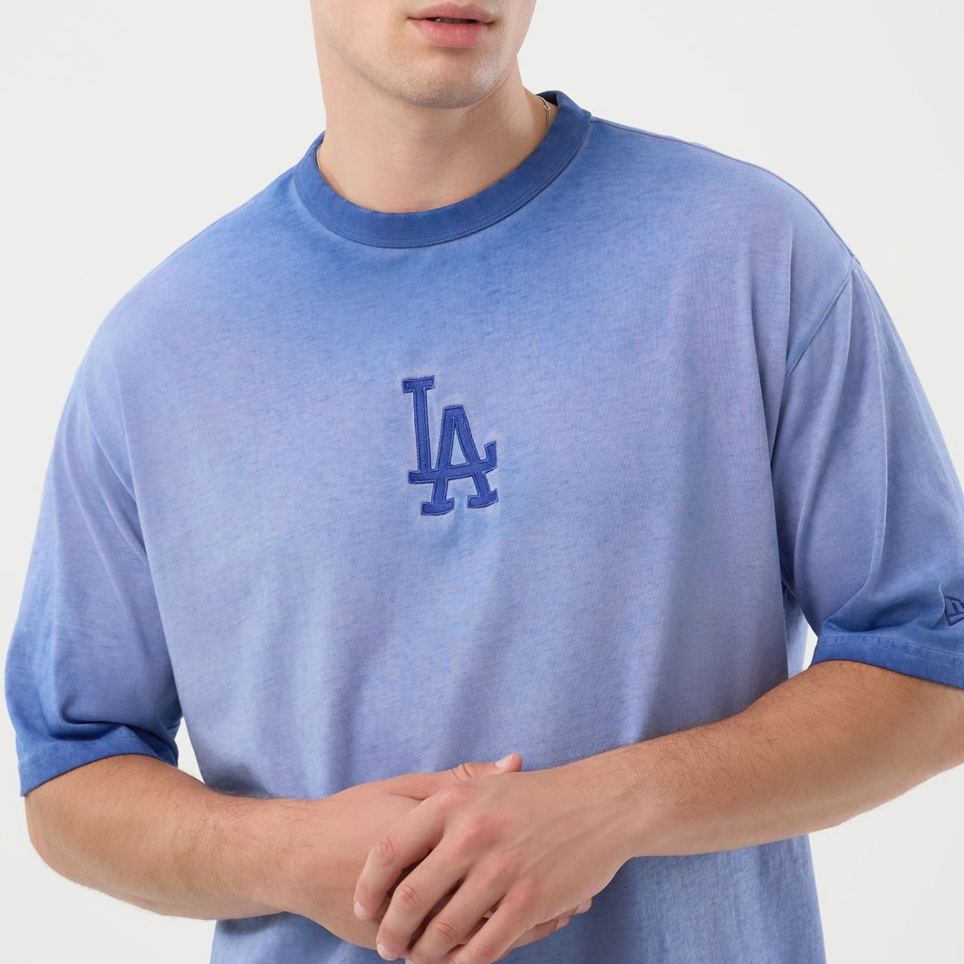 Camiseta New Era Regular  Los Angeles Dodgers  Azul Azul 3