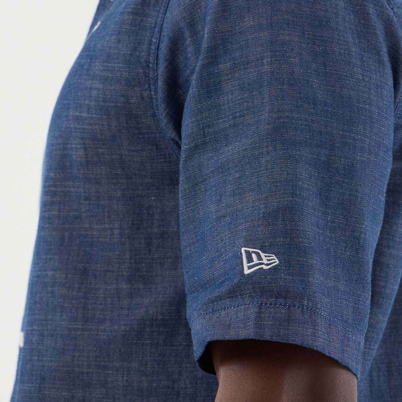 Camisa New Era Manga Curta  New Era Azul Azul 4